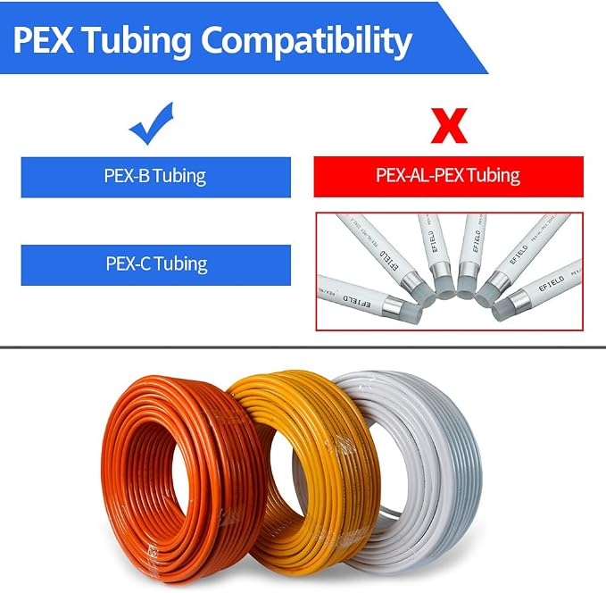 15pcs 3/4" Brass PEX Fittings, Elbow TEE Straight Couplings Set | for PEX Pipe