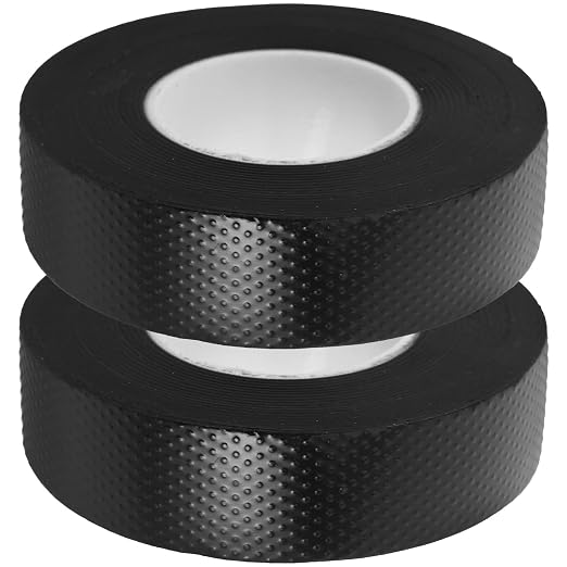 KICHOUSE 2 Rolls Waterproof Butyl Rubber Insulation Tape 2.5mm X 4m Self-Adhesive Electrical Tape for High Voltage 10kv Outdoor Pipe Leak Repair and Submersible Water Pump Sealing