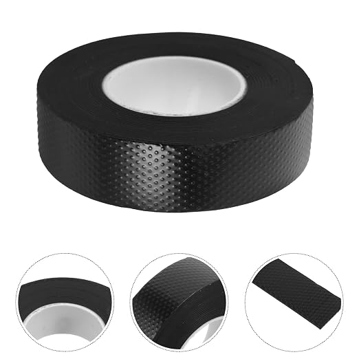 KICHOUSE 2 Rolls Waterproof Butyl Rubber Insulation Tape 2.5mm X 4m Self-Adhesive Electrical Tape for High Voltage 10kv Outdoor Pipe Leak Repair and Submersible Water Pump Sealing