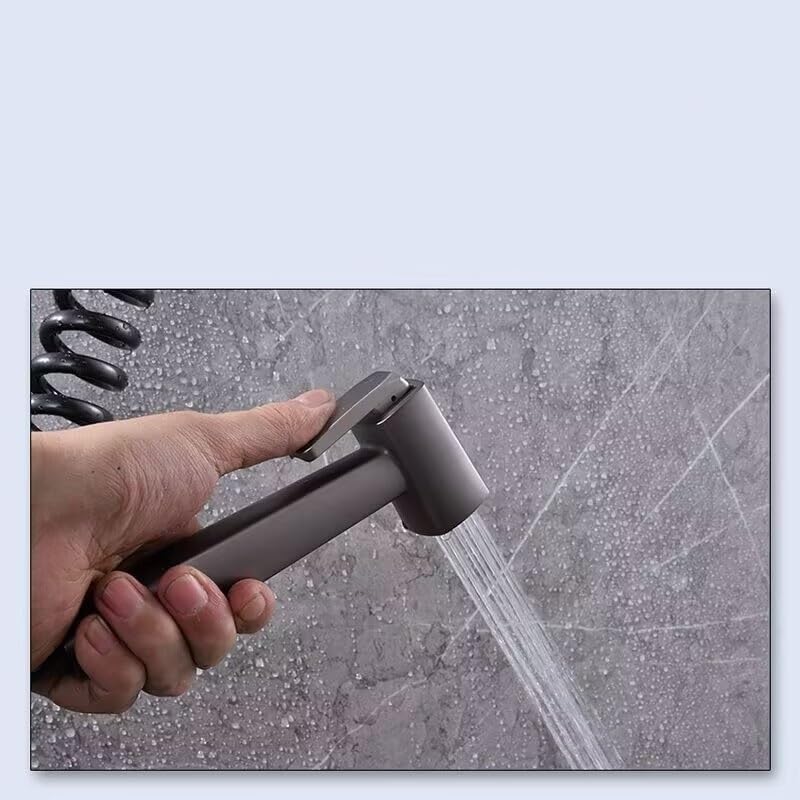 Universal Plumbing Adapter Kit Multi Purpose Bidet Shower Faucet Connector Set With Leakproof Seals Quick Connect Fittings For Toilet Installation And Emergency Repairs(Gray model)