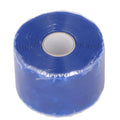 Silicone Rubber Repair Tape, Self Adhesive Water Hose Leak Seal Tape, 5m Length 50mm Width 0.8mm Thick, High Temperature Insulation Tape for Pipe Plumbing, Garden, Car an (Blue)