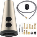 4-modes Kitchen Faucet Head, 67" Hose, 14.1oz Weight Ball, Brushed Nickel
