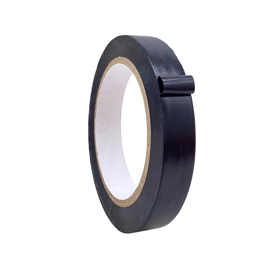 WOD VTC365 Black Vinyl Pinstriping Tape, 3/4 inch x 36 yds. for School Gym Marking Floor, Crafting, & Stripping Arcade1Up, Vehicles and More