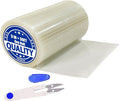 5 in x 39FT RV Awning Repair Tape Kit – Heavy Duty Waterproof Tear Repair Patch for Tarp, Canvas, Tent, Fabric, Canopy, Boat Covers, Sail – Clear Reinforced Fiberglass Repair Tape