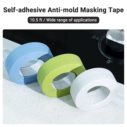 Caulk Tape, Caulking Tape, SOFYIALI Toilet Sealer Around Toilet Base