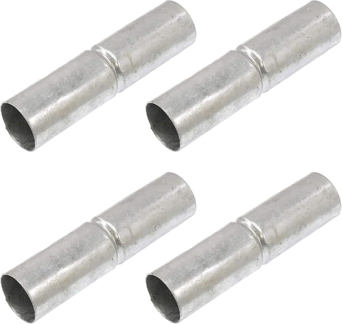 Chain Link Fence 1 3/8" x 6" Heavy-Duty Top Rail Fence Sleeve (Pack of 4)