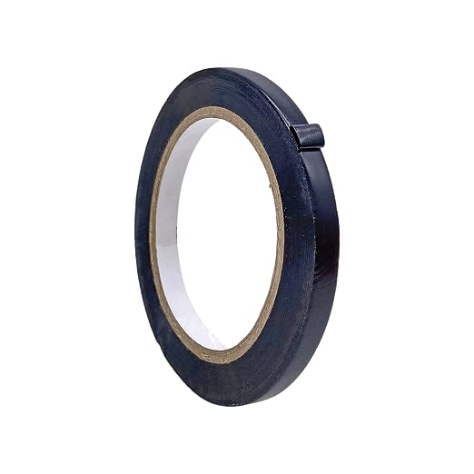 WOD VTC365 Black Vinyl Pinstriping Tape, 3/8 inch x 36 yds. for School Gym Marking Floor, Crafting, & Stripping Arcade1Up, Vehicles and More