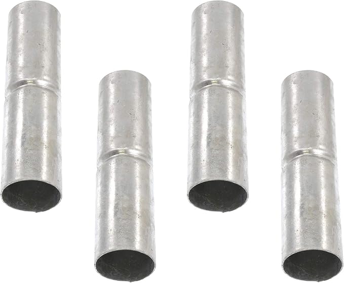 Chain Link Fence 1 3/8" x 6" Heavy-Duty Top Rail Fence Sleeve (Pack of 4)