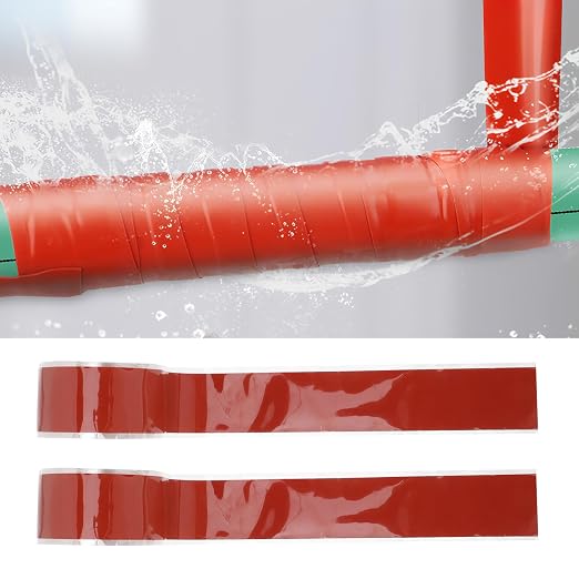 LIFKOME Waterproof PVC Pipe Repair Tape High-Pressure Self-Adhesive Leak Sealing Tape Flexible Duct for Plumbing and Home Use