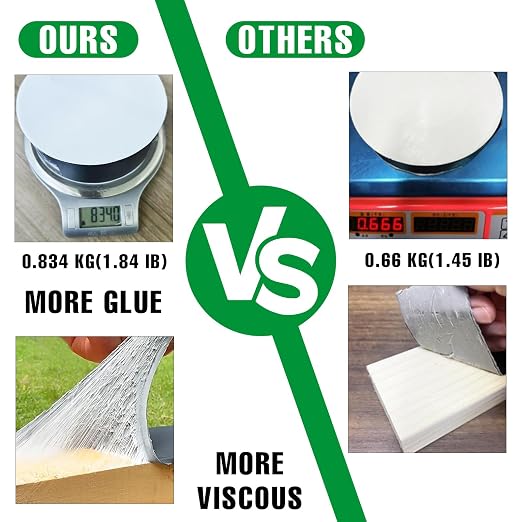 SIKEDEPRO Joist Tape Bulk Butyl Flashing Tape for Decks & Roofs,Butyl 1 Roll 2" x 50' Sealant Tape Premium Waterproof & Anti-Corrosion Deck Joist Tape for Decks,Beams and Wood