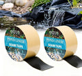 Pond Liner Seam Tape, 3" x 30' Double Sided Butyl Pond Liner Tape, Waterproof Seam Tape for EPDM Pond Liner, Self Adhesive Patch Repair Tape for Outdoor Garden Ponds and Fish Ponds (1pcs)