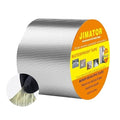 Butyl Tape Waterproof Butyl Sealant Tape Aluminum Foil Duct Tape Heavy Duty RV Roof Repair Sealant TapeCamper Weatherproof Boat Pipe Sealing Leak Deck Joist Tape UV-Resistant
