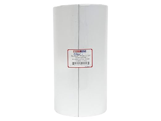 EternaBond RoofSeal White 12" x50' MicroSealant UV Stable RV Roof Seal Repair Tape | 35 mil Total Thickness - EB-RW120-50R - One-Step Durable, Waterproof and Airtight Sealant