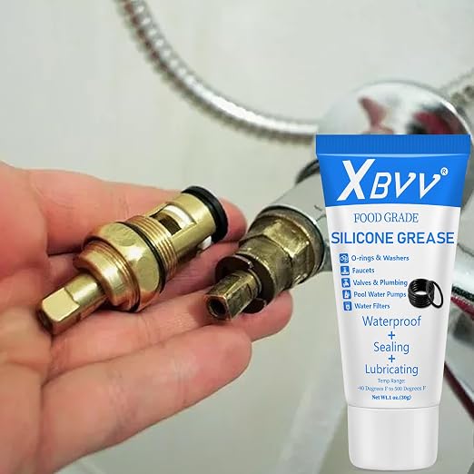XBVV 1140 Pcs 21 Size Faucet O-Ring Assortment Kit with Food Grade Silicone Grease Lubricating for Pressure Washer Rubber Oring Plumbers Seal Repair