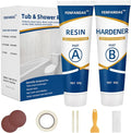 Tub Repair Kit White, Fiberglass Tub and Porcelain Sink Repair Kit