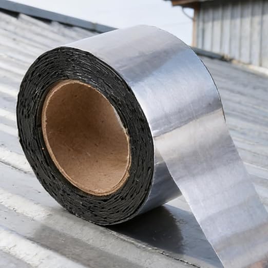 Asphalt Crack Filler Self-Adhesive Repair Tape | Crack Sealer Repair Patch for Concrete for Roof Window Driveway Boat RV Awning Glass Pipe Joists Deck