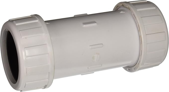 Eastman 3 Inch IPS Schedule 40 PVC Compression Coupling, 20597