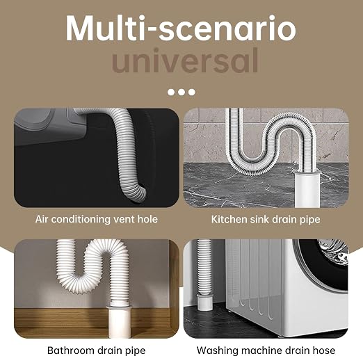 10 Pack White Seal Putty, Waterproof Duct Sealant Clay, Moldable Repair Sealing Mastic for Drain, Wall & AC Pipe Holes Repair, Air & Water Leak Prevention，Duct Seal，Plumbers Putty，Easy to Use