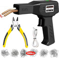 ATOLS Upgraded 220W Cordless Plastic Welder, 1000PCS Staples, USB Rechargeable Cordless Car Bumper Repair Kit with 5000mAh Battery,Hot Stapler Kit, Plastic Welding Kit, Plastic Repair Kit