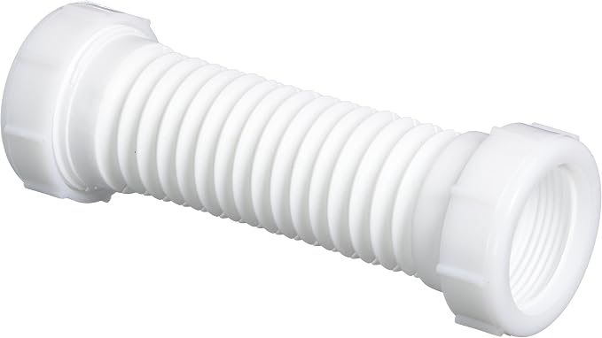 Danco 51067 Flexible Slip-Joint Coupling, White, 1-1/2"