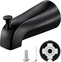 Tub Spout with Pull-Down Diverter, Leak Proof Slip Fit for 1/2" Copper Pipe | Smooth Diverter Switches Tub To Shower, Durable Metal, Repairs Leaks, Quick Filling, Easy DIY Bathroom Upgrade (ORB)