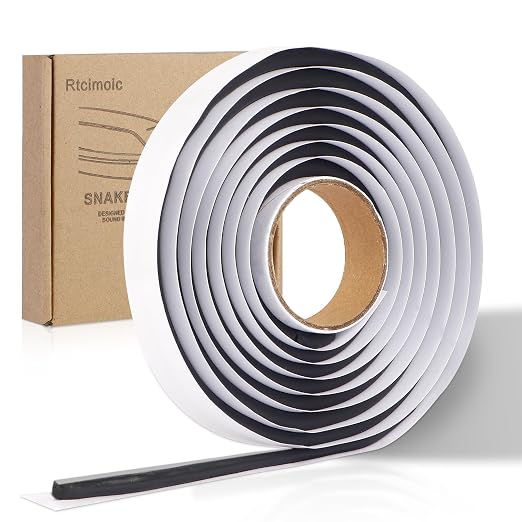 Butyl Sealant Tape 4.57m (15FT) - Waterproof Sealant Tape | Professional Butyl Rubber Sealant. Waterproof, Self-Adhesive, Weatherproof. For RV, Car, Boat, Camper, Roof, Window, Plumbing