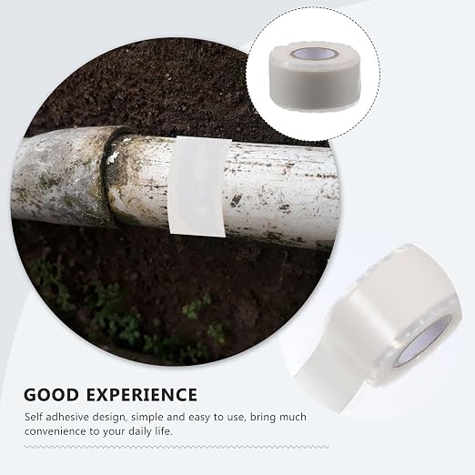 Heavy Duty Silicone Rubber Hose Seal Tape Self Adhesive Repair Tape for Leak Patch Electrical Wire Wrapping High Temperature Resistant