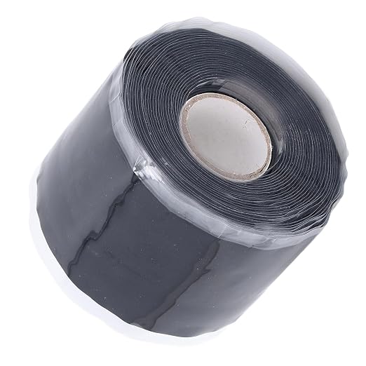 ANGGREK Pipe Plumbing Hose Repair Tape, Self Adhesive Insulation Tape 2.5mpa Tensile Strength Grade for Wire Wrapping