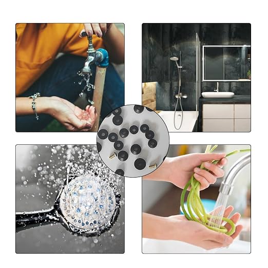 116 PCS Faucet Washers Assortment Kit, Flat & Beveled Rubber Faucet Washers
