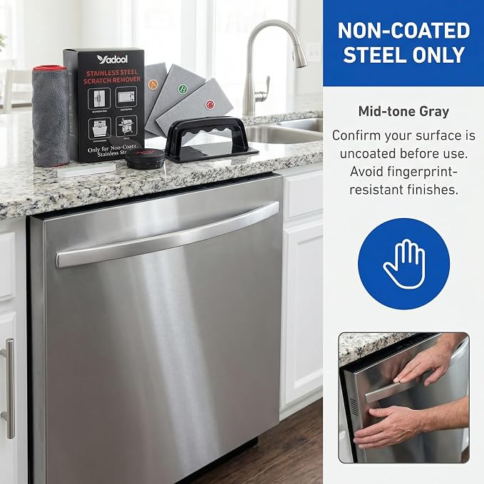 Stainless Steel Scratch Remover Kit for Sinks & Appliances