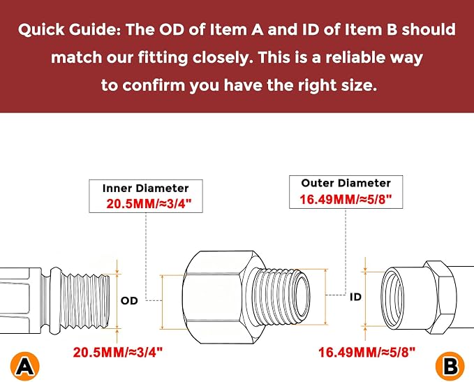 Pack of 2,1/2" NPT FeMale to 3/8" NPT Male Solid Brass Pipe Fittings | Thread Adapter W/ Sealing Tape, Brass Pipe Extension Connectors for Bathroom Remodeling, Tool Extensions