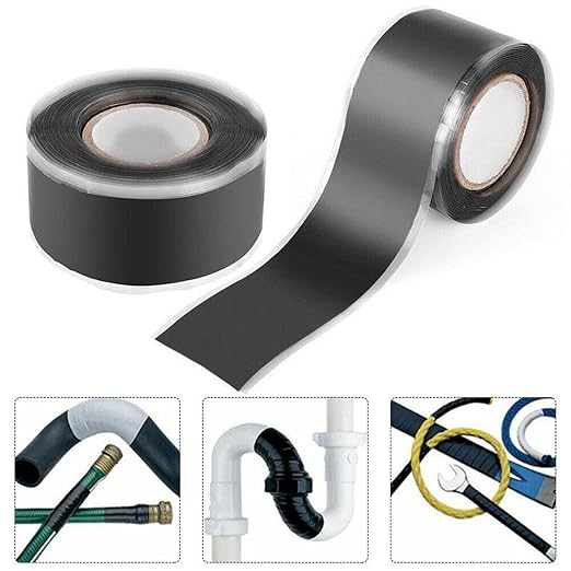 Plumbing Sealing Tape 150cm Heat Resistant Waterproof Adhesive Wrap | Hose Leak Sealing Tape for Plumbing, Automotive, Home Improvement, Garage, Garden, Yard, Outdoors