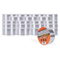 TAPEBEAR 20Rolls Butyl Tape Aluminum Waterproof Sealing Tape 2" x16Feet | Sealant Tape for RV Repair, Window, Silicone, Glass & EDPM Roof Leak Patching, Boat and Pipe Sealing, Silver