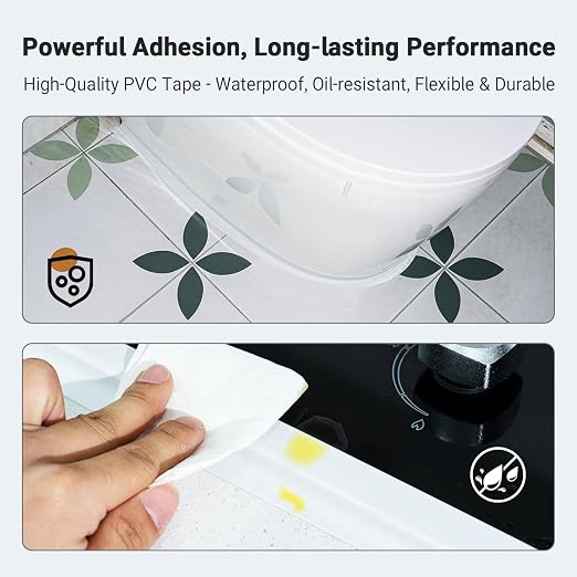 Caulk Tape, Caulking Tape, SOFYIALI Toilet Sealer Around Toilet Base