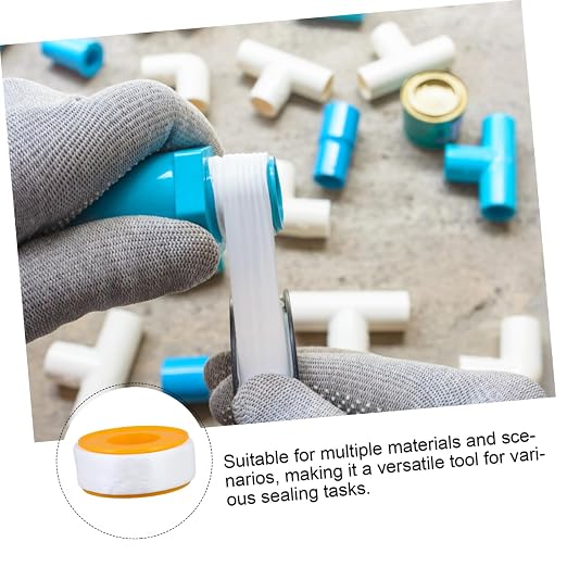 Cabilock 8rolls Thick Sealing Tape for Outdoor Use Leakproof Hose Tape Instant Application