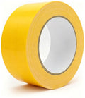 Heavy Duty Duct Tape 2 Inch X 33 Yards, 8.5 Mil Thickness, Multi Purpose Yellow Duct Tape, No Residue, Waterproof and Tear by Hand - for Repairs, Industrial, Professional Use