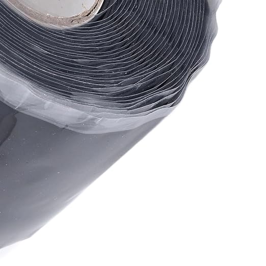 ANGGREK Pipe Plumbing Hose Repair Tape, Self Adhesive Insulation Tape 2.5mpa Tensile Strength Grade for Wire Wrapping