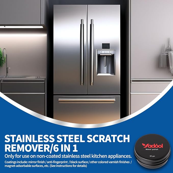 Stainless Steel Scratch Remover Kit for Sinks & Appliances