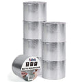 Adhes Butyl Sealing Tape Waterproof Tape 8 inch x 33feet | Waterproof Rubber Adhesive Repair Tape for Roof, Window, RV, Pipe, Gutter & Leak Fixing 8Rolls