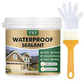 YKF Clear Waterproof Sealant, Self-Leveling Brush-On Coating, 34 Fl Oz