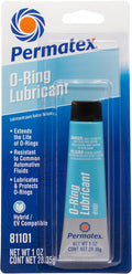 Permatex 81101 O-Ring Lubricant Lubricates & Extends Life of O-Rings, Gaskets, Seals, Pressure Plugs & Valves, Pool Pumps & Filters, Water Faucet Valves, Food Grade Certified, 1 OZ