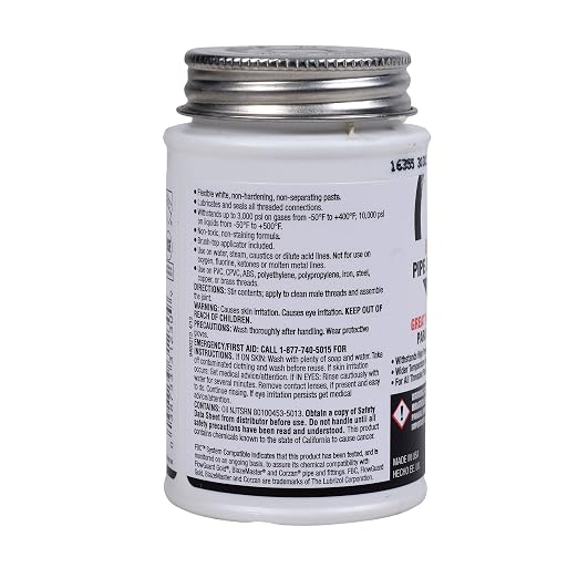 Oatey Pipe Joint Compound 4 Oz White (Pack of 2)