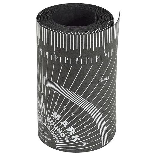 Jackson Safety Pipe Measuring Tool - Wrap-A-Round Tape Pipe Fitting Tool (Multiple Sizes and Heat Ratings)