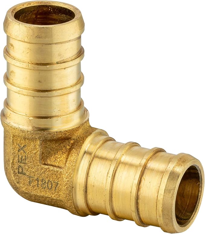 EFIELD 2 Rolls x 100 ft (200 Ft) 1/2 Inch Pex-b Pipe/Tubing | 30 Pcs 1/2-inch Barb Crimp Brass Fittings, 100 Pcs Copper Crimp Rings, Pipe Cutter(PIPE-B026)