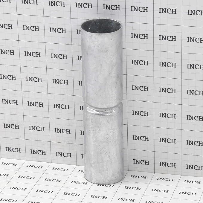Chain Link Fence 1 3/8" x 6" Heavy-Duty Top Rail Fence Sleeve (Pack of 4)