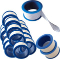 Thread Seal Tape 60" Thread Roll Bulk | White | Pipe Repair Sealing and Plumbing Installation Wrap (100)