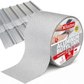 XFasten Super Waterproof Aluminum Butyl Tape, 4-Inch x 16-Foot, Aluminum Foil Tape with Butyl Rubber Adhesive for Window and Metal Roof Flashing, Patching and Gutter Leak Repair