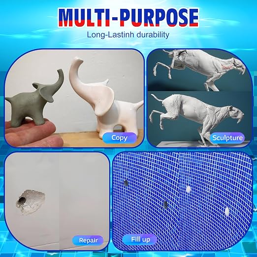 Epoxy Putty 227g White 2-Part Underwater Pool Putty Leak Crack Hole Repair | Waterproof putty for pools. Fixes leaks, cracks & holes. Bonds to metal, ceramic, plastic, wood & tile. Also for plumbing.