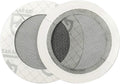 Gear AID Tenacious Tape Mesh Patches for Repairing Holes in Tents, Bug Screens, Mosquito Netting, No-See-ums and More, 3” Rounds